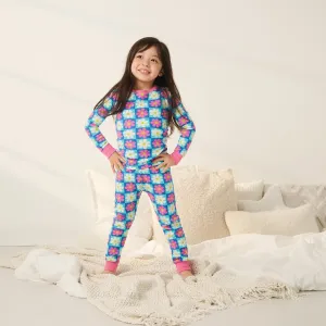 2 Piece Girls Daisy Pajamas