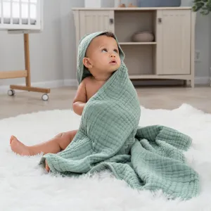 Baby Hooded Towels by Comfy Cubs - Fern