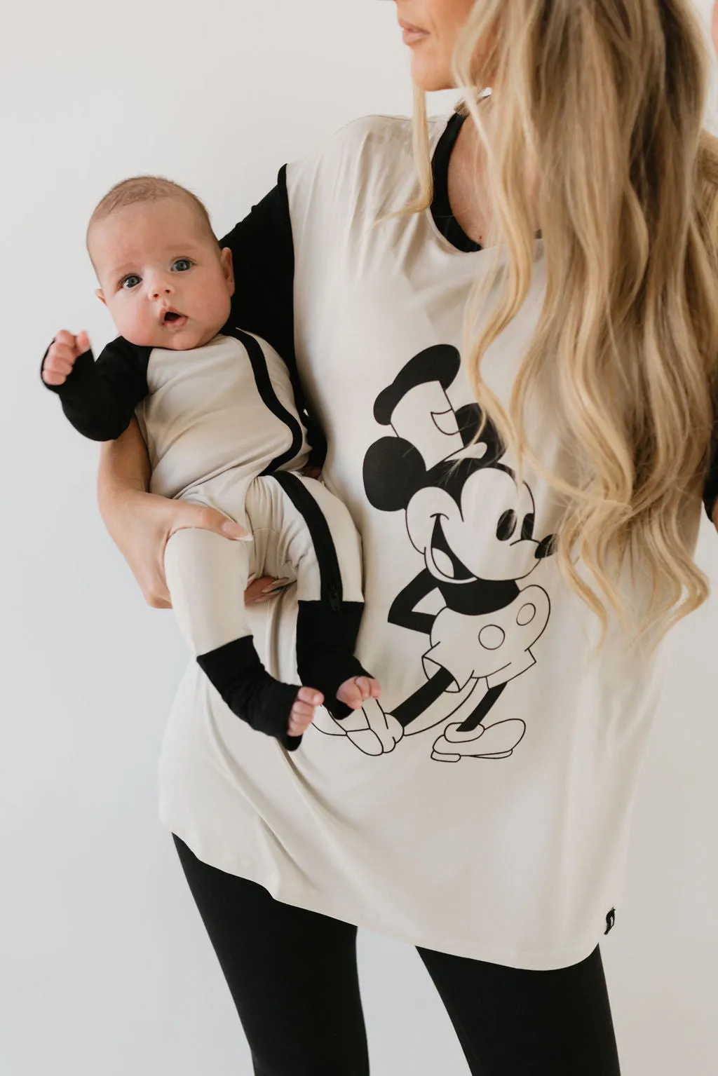 Bamboo Zip Pajamas | Steamboat Willie