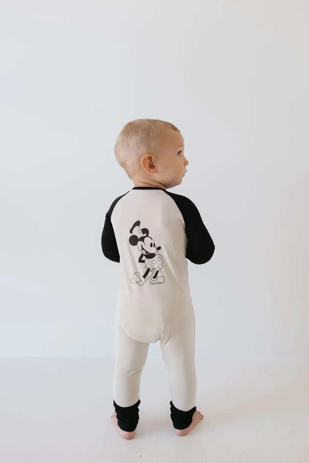 Bamboo Zip Pajamas | Steamboat Willie