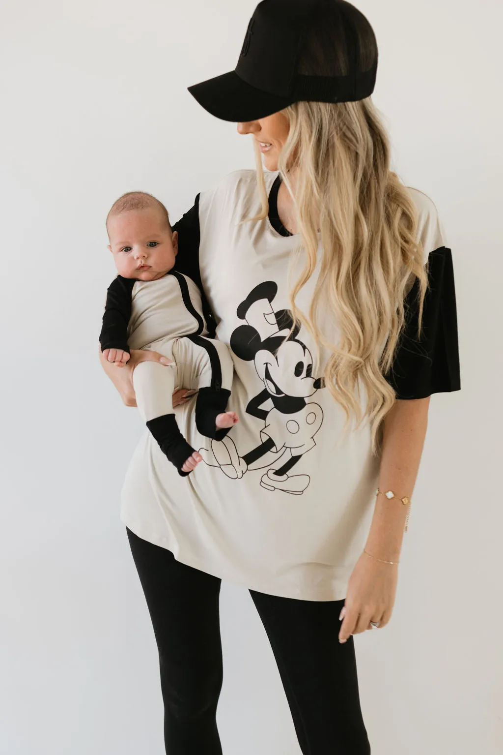 Bamboo Zip Pajamas | Steamboat Willie