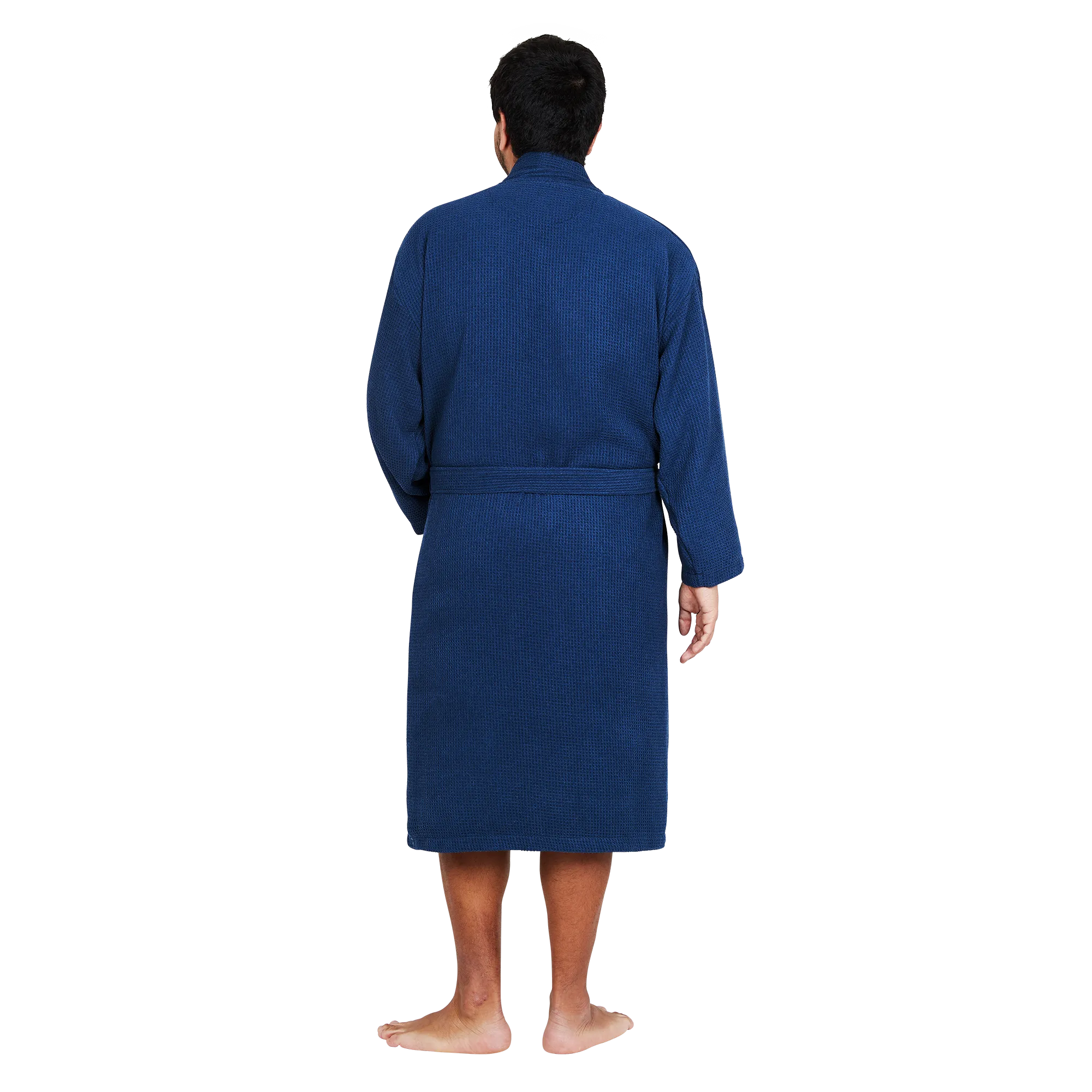 Bath Robe - Nautical Navy