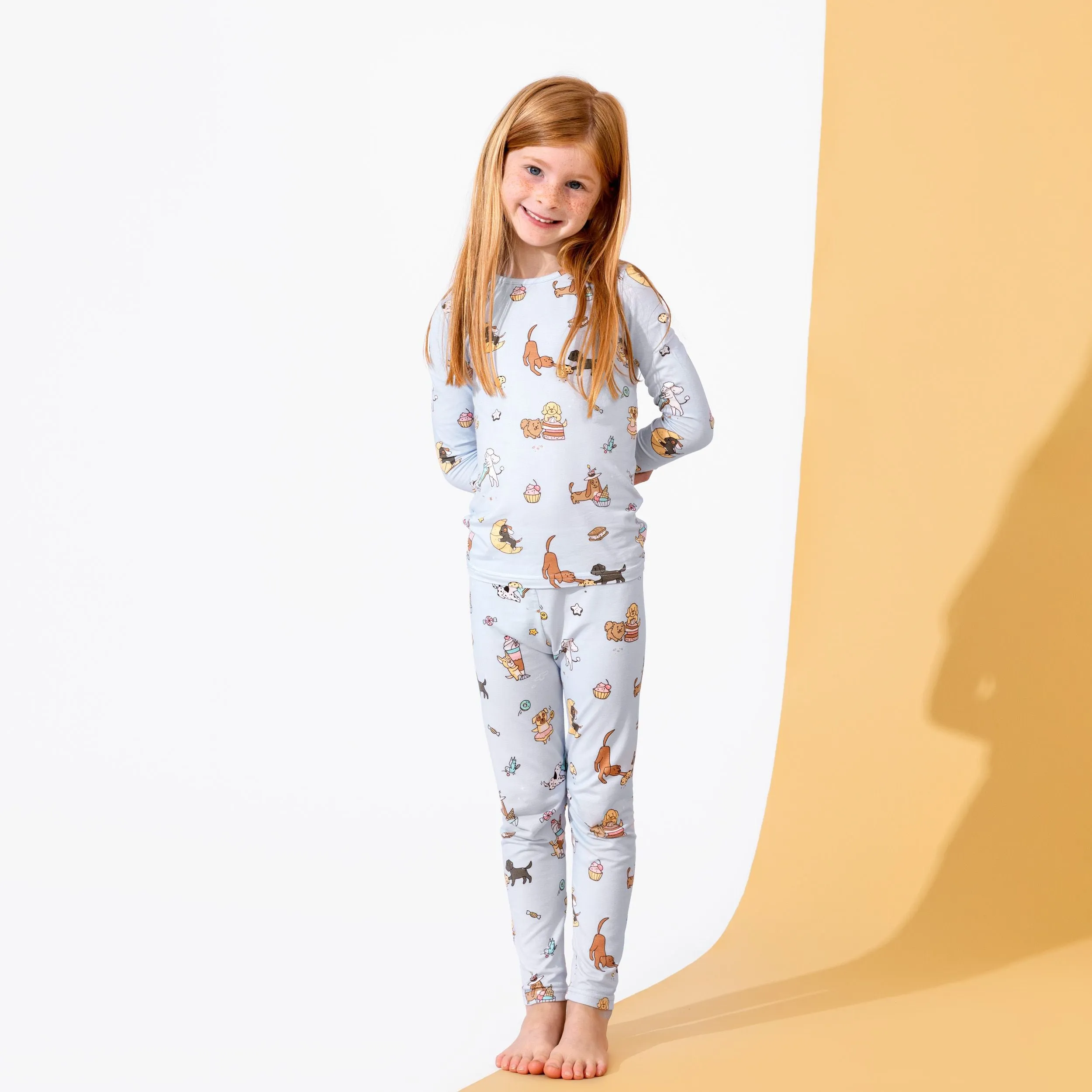 Bellabu Bear 2 piece PJ Set - Dessert Dogs