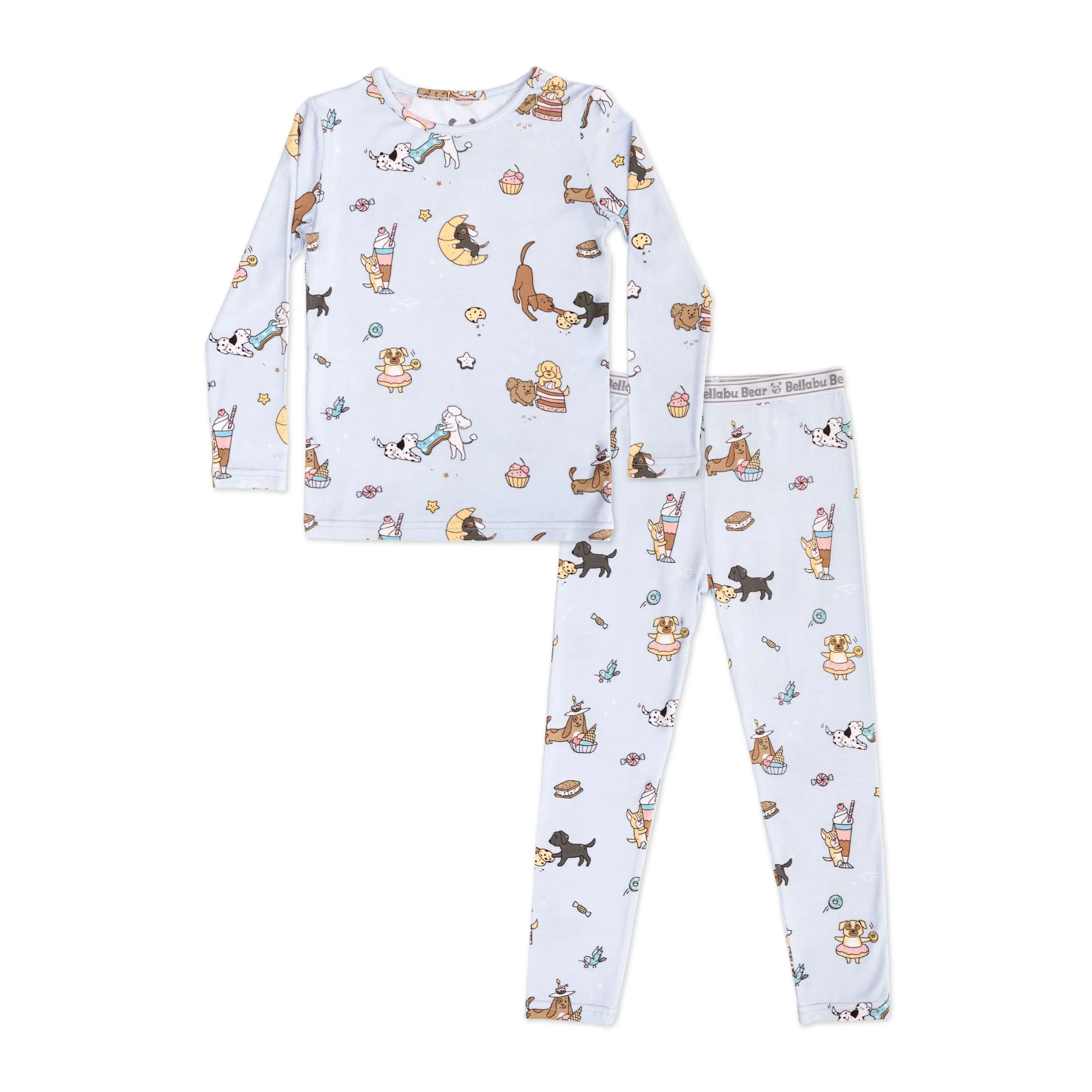 Bellabu Bear 2 piece PJ Set - Dessert Dogs