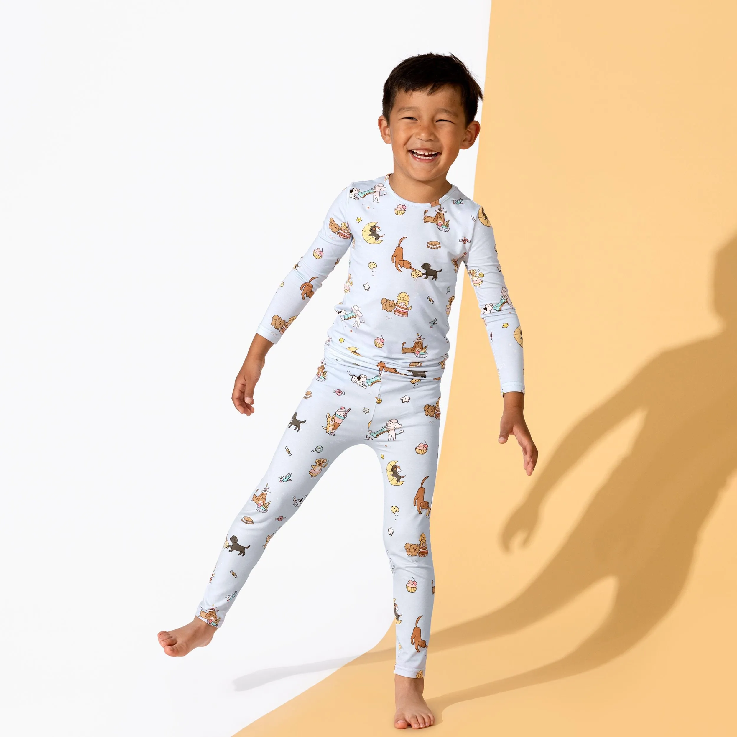 Bellabu Bear 2 piece PJ Set - Dessert Dogs