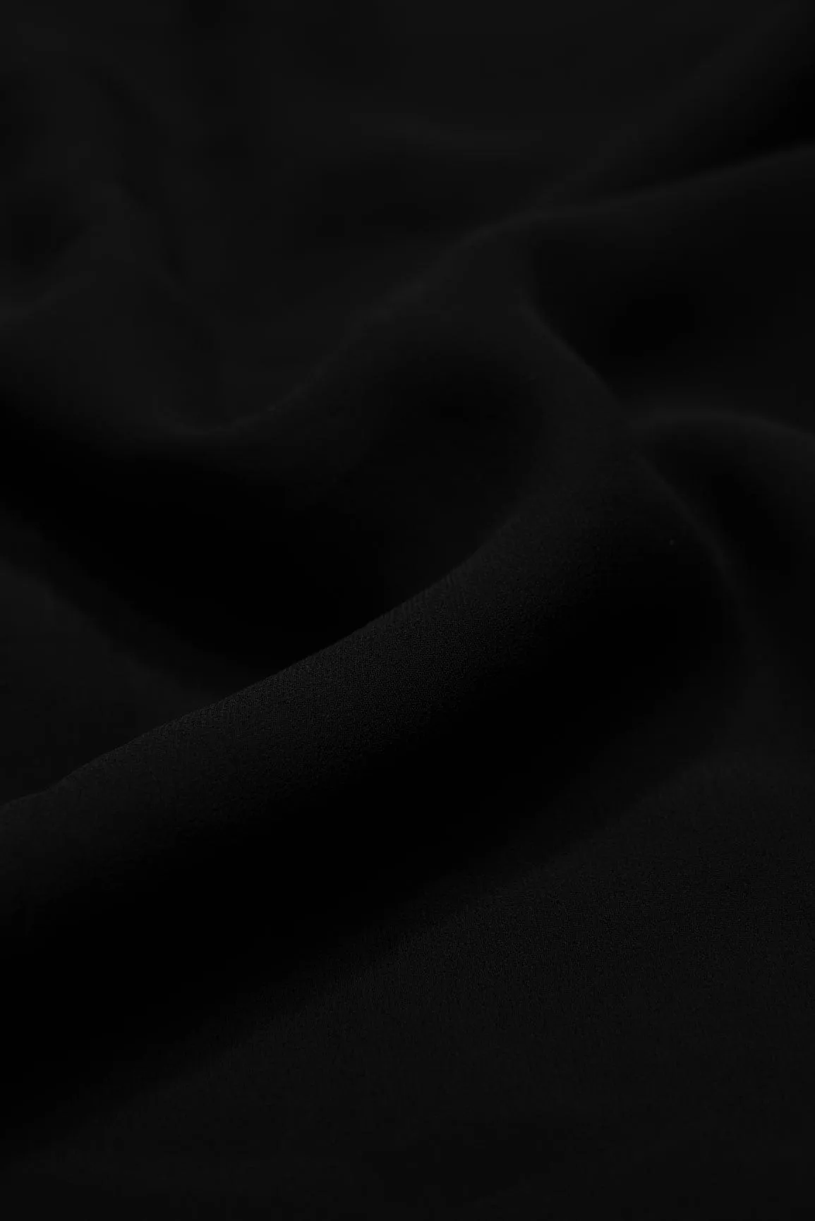 Black Dyed Georgette Fabric