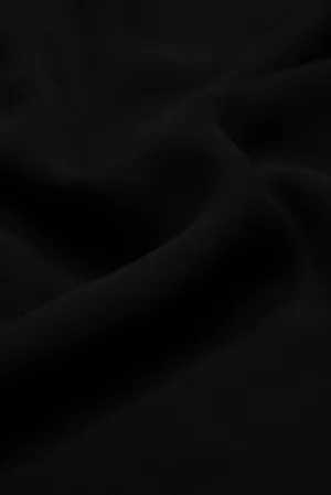Black Dyed Georgette Fabric
