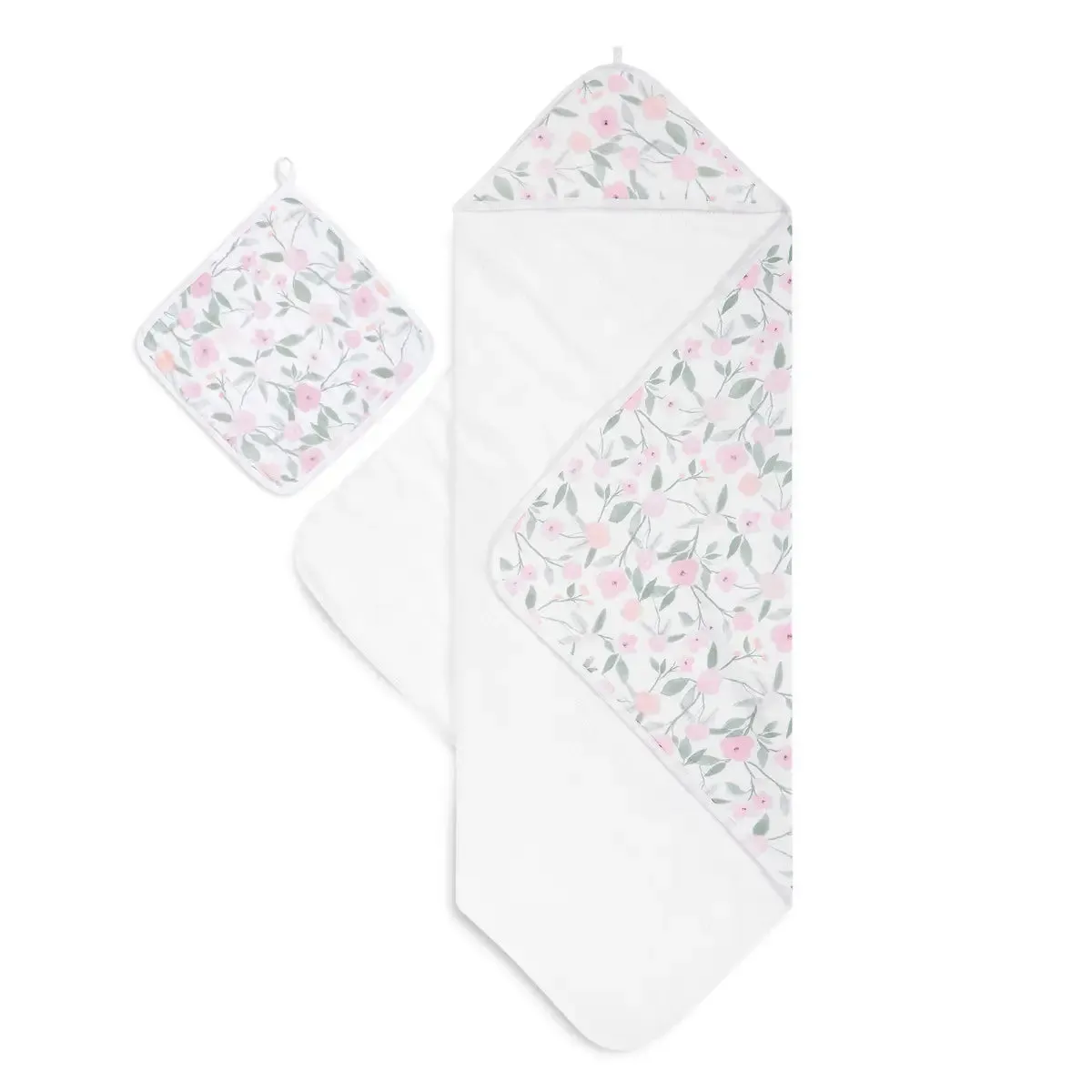 Boutique Cotton Muslin Towel   Washcloth set
