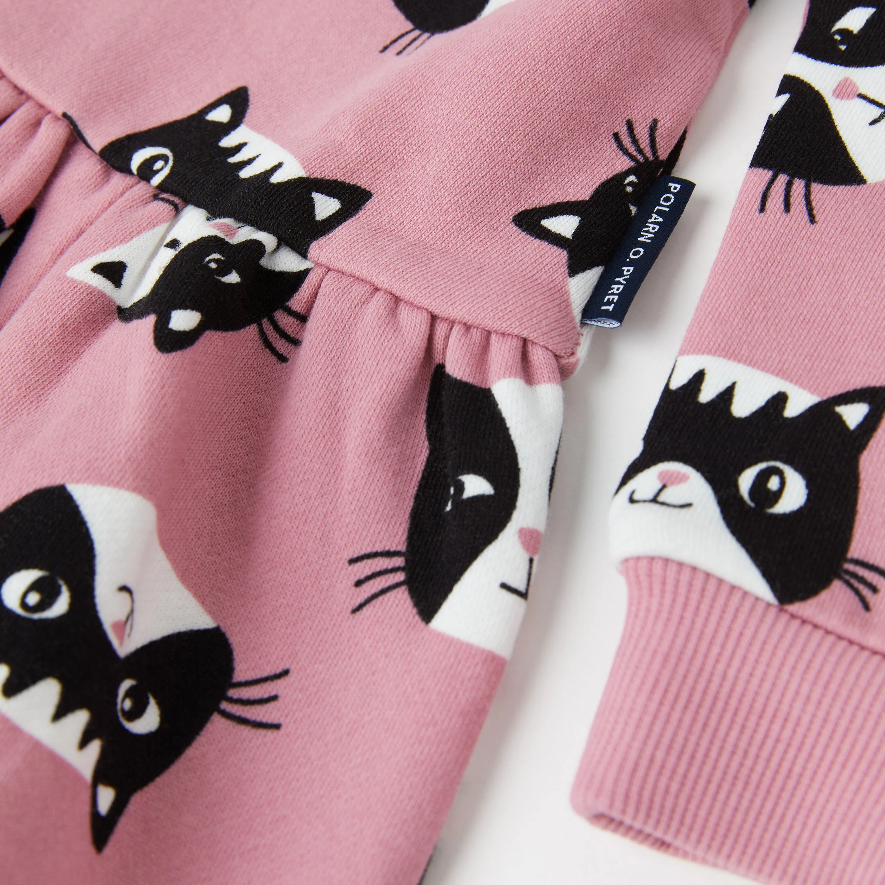 Cat Print Dress