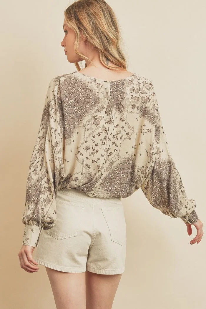Endless Flower Patch Kimono Top