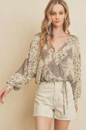 Endless Flower Patch Kimono Top