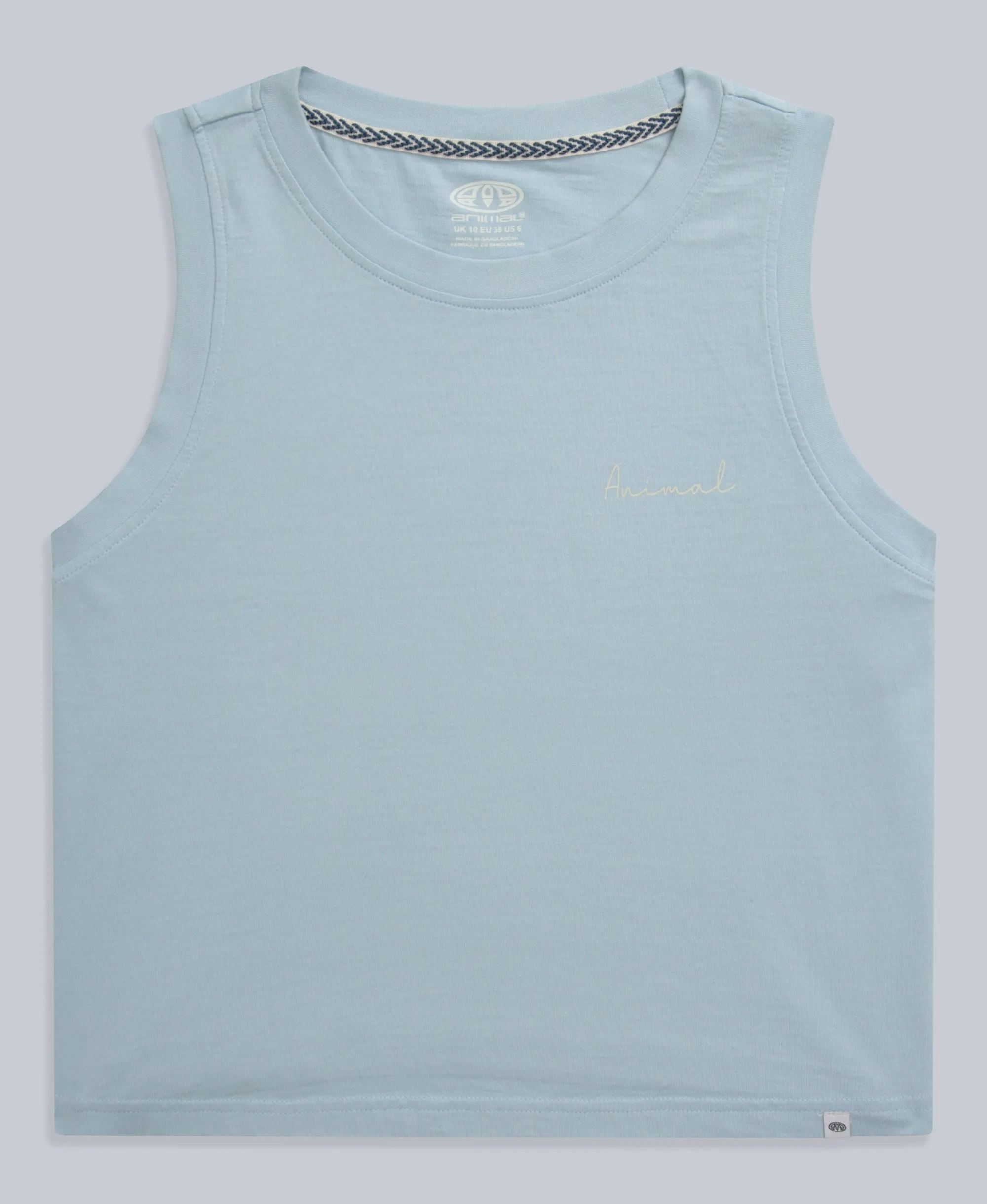 Grace Womens Tank Top - Pale Blue
