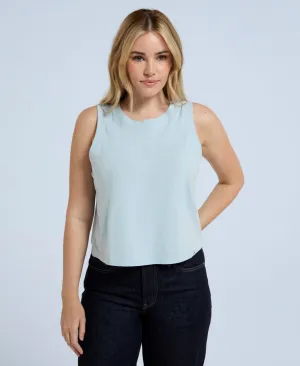 Grace Womens Tank Top - Pale Blue