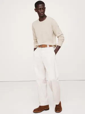 Italian Merino Crew-Neck Sweater