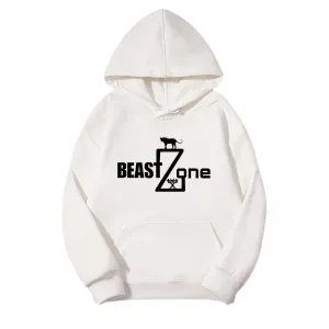 Men's Fleece-lined Hooded Sweatshirt|410GMS (DTF)  147 beastzone print