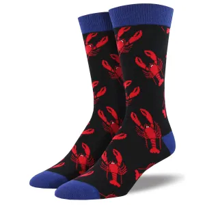 Men's Lobster Silky Soft Bamboo Socks Men's Lobster Silky Soft Bamboo Socks