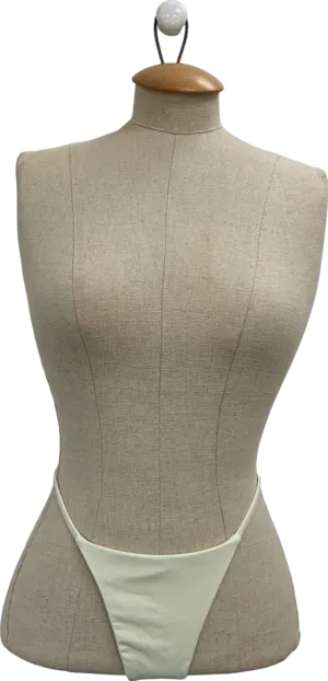 Monday Swimwear Ivory Bikini Bottoms UK S
