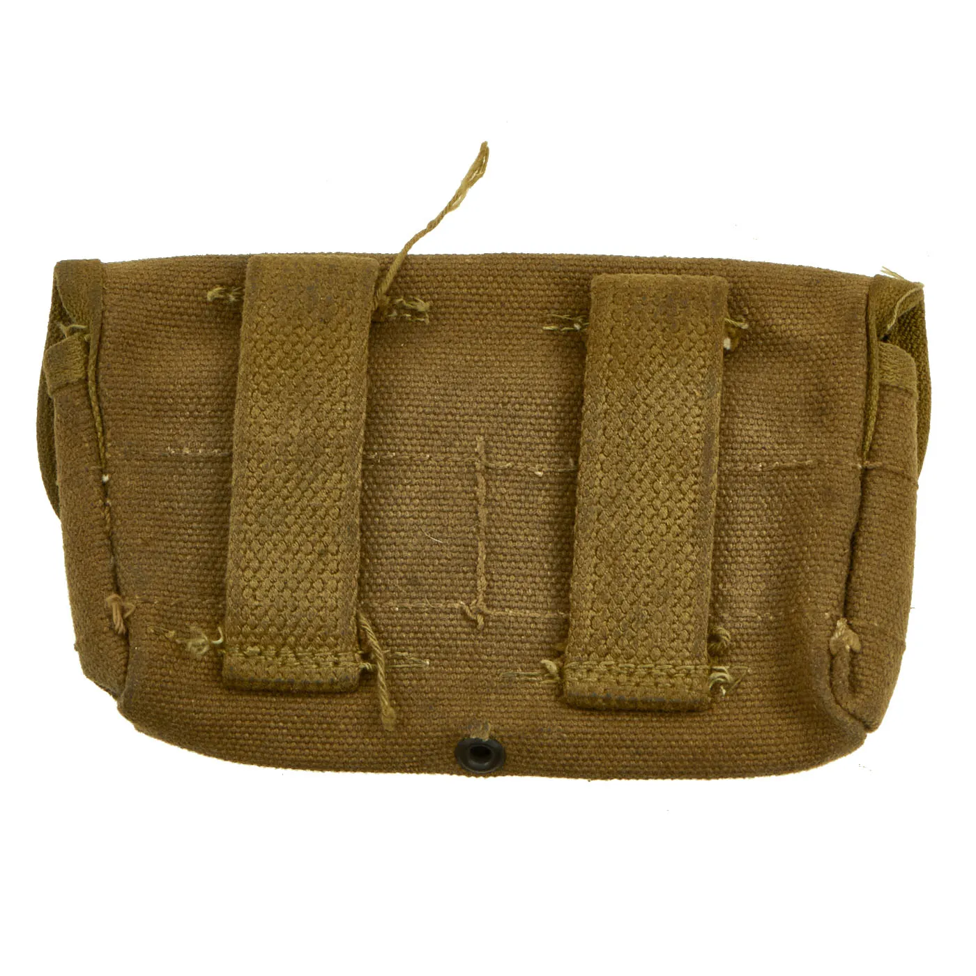 Original U.S. WWII M1942 Shotgun Ammunition Pouch by Rubon K.C. - Dated 1942