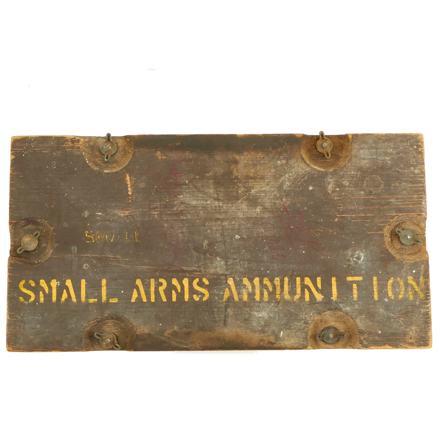 Original WWII U.S. Army Wooden Shotgun T3ABD 12 Gauge No.00 Buckshot M1917 Ammunition Crate - Dated 1944
