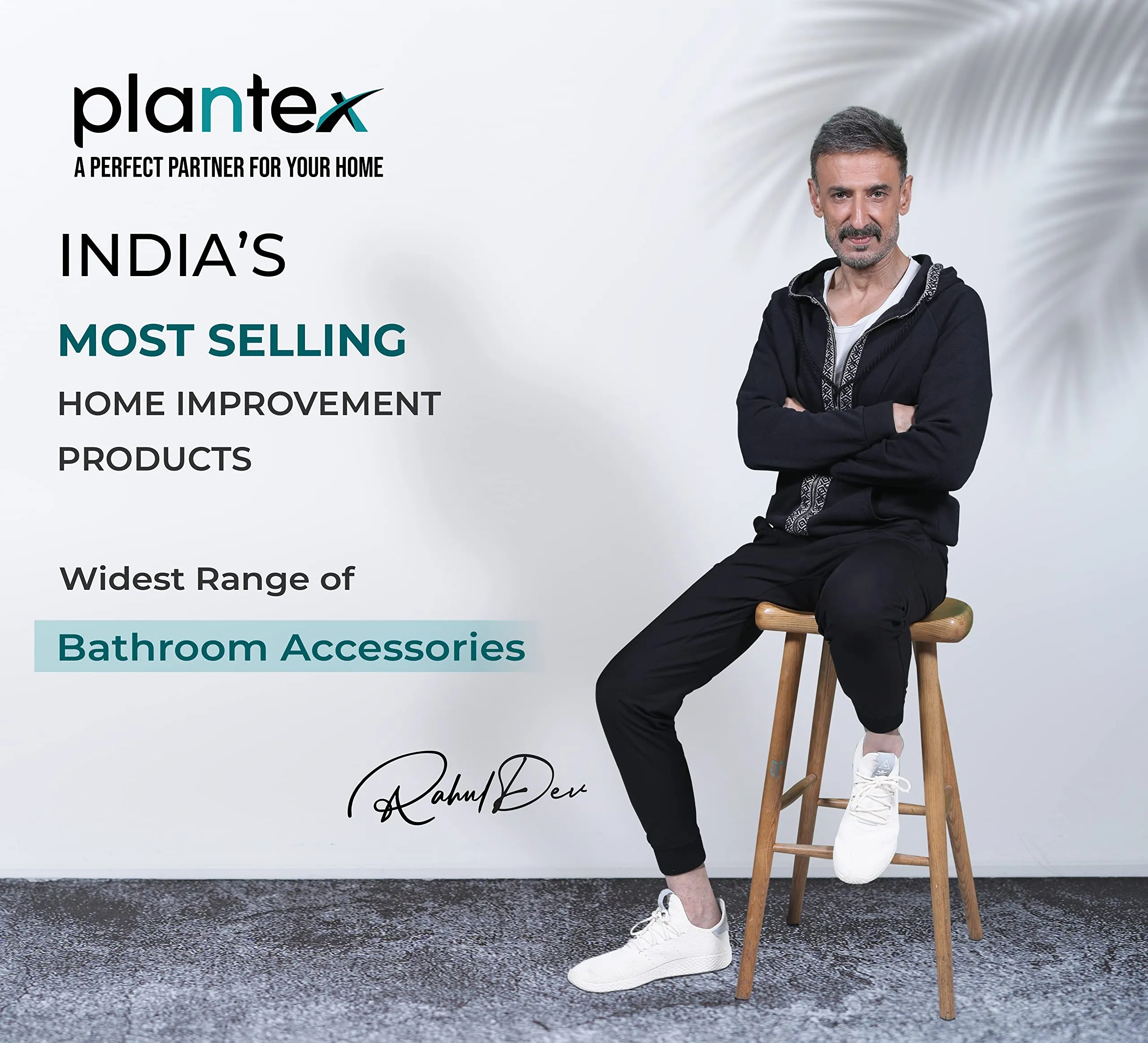 Plantex Stainless Steel Folding 24 Inches Large Towel Rack for Bathroom/Towel Holder/Towel Stand for Bathroom Accessories and Fittings(Chrome)