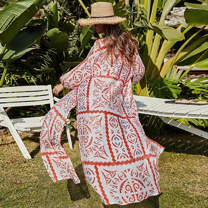 Print Casual Holiday Dress Wholesale Dresses Maxi Dress Trendy Outfits