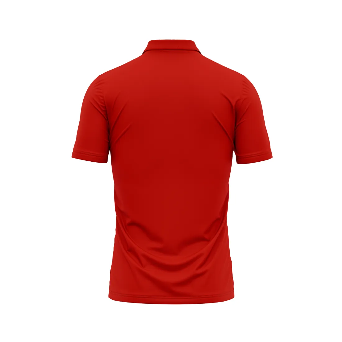 Red Polo Neck Half Sleeve T Shirt Nextprint G1327