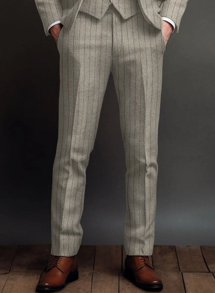 Sartori Gema Beige Soft Tweed Pants