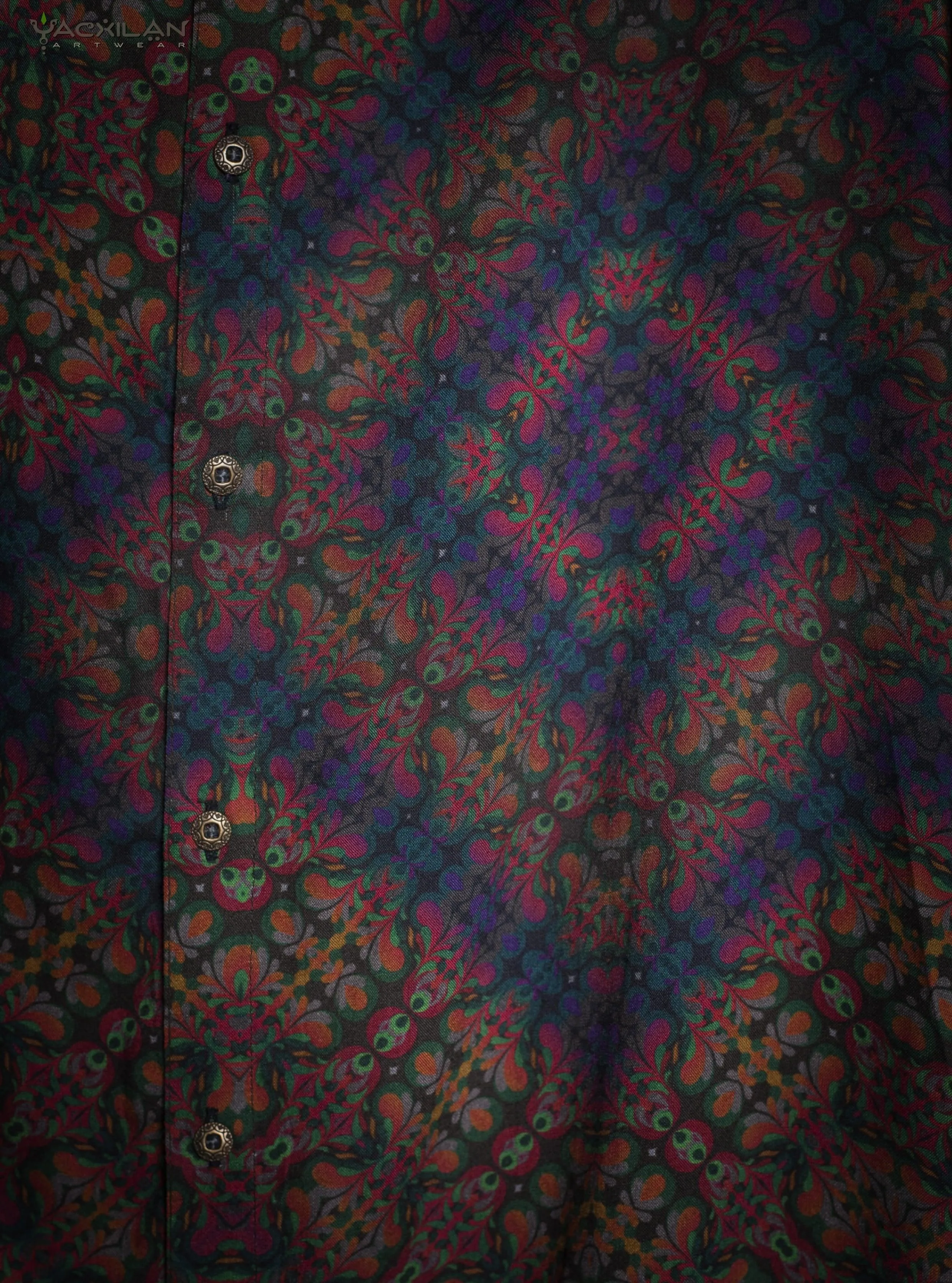 Shirt Men Half Sleeves / Viscose - DELIKSATEZEN