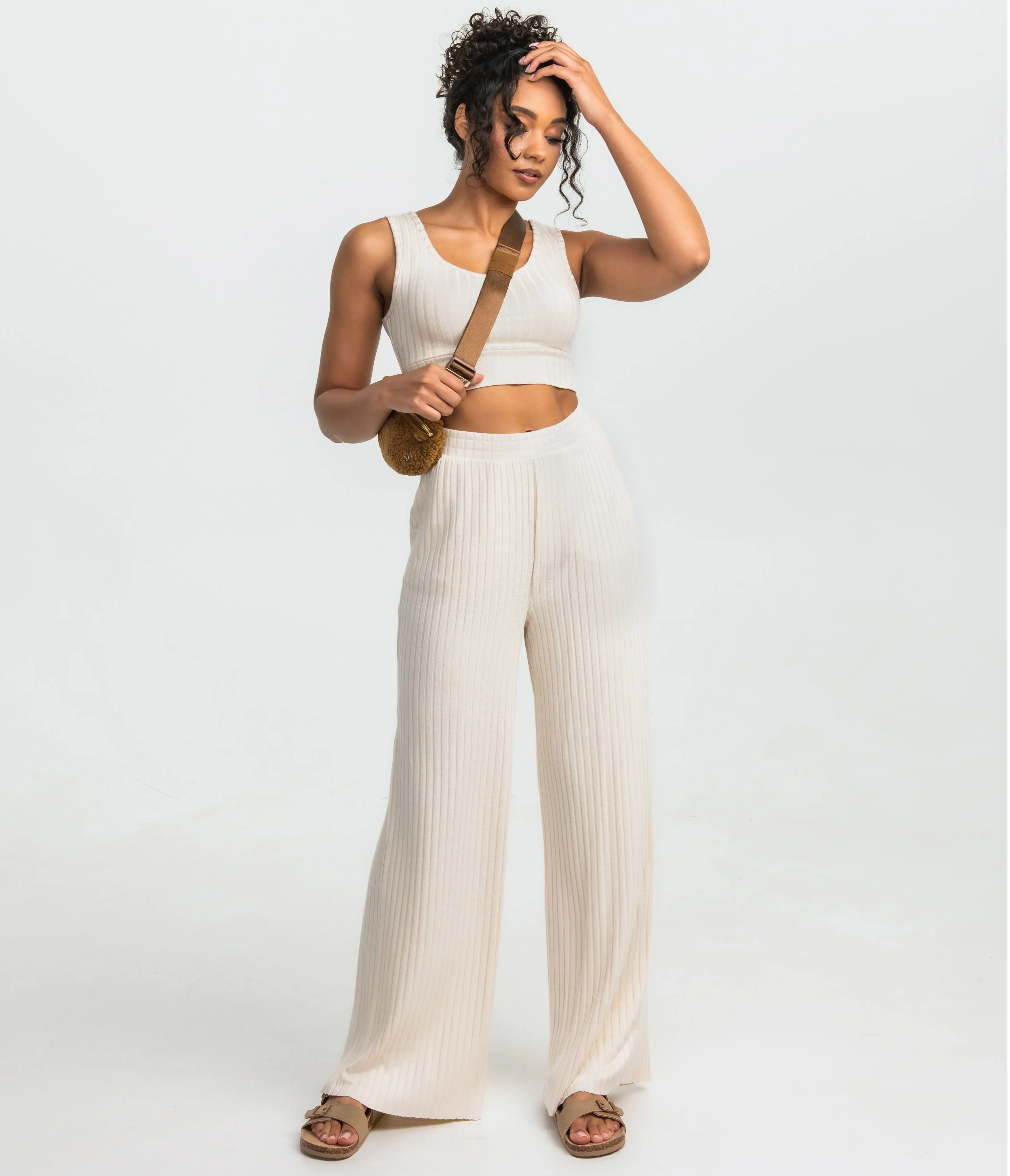 Sincerely Soft PJ Party Pants - Off White