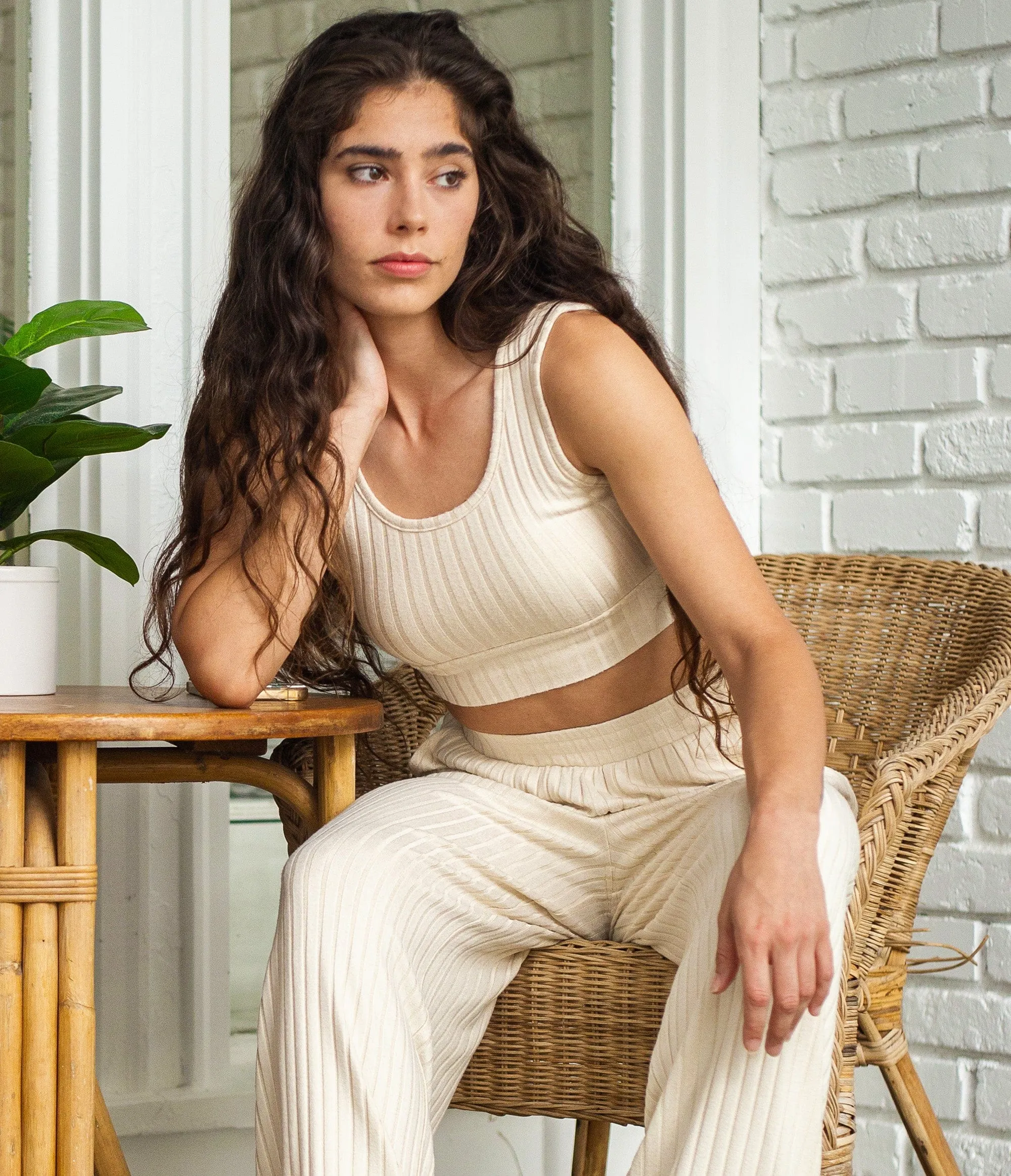 Sincerely Soft PJ Party Pants - Off White