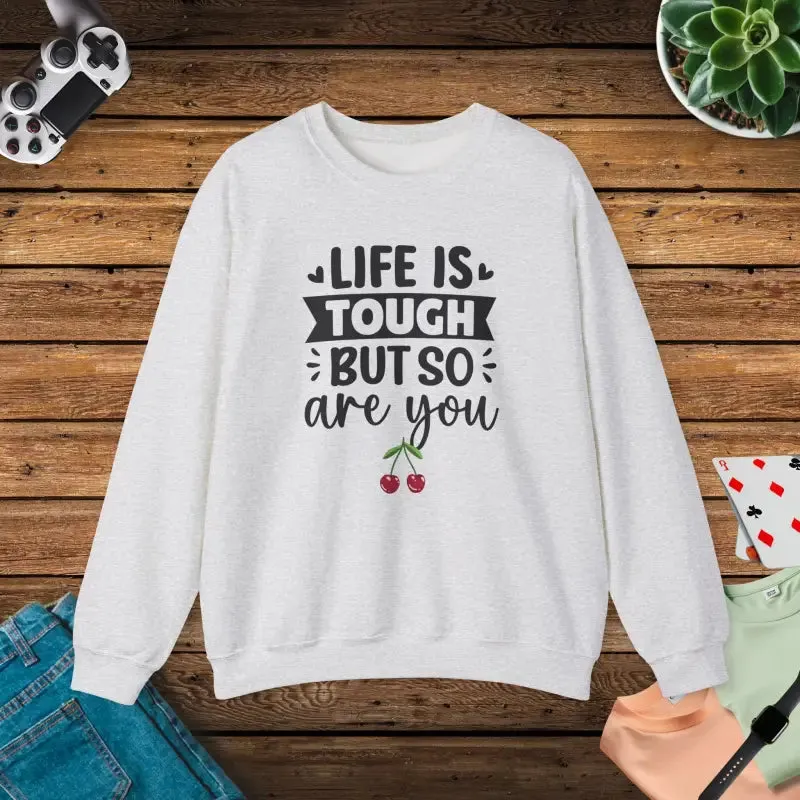Tough Spirit Heavy Blend Crewneck Sweatshirt