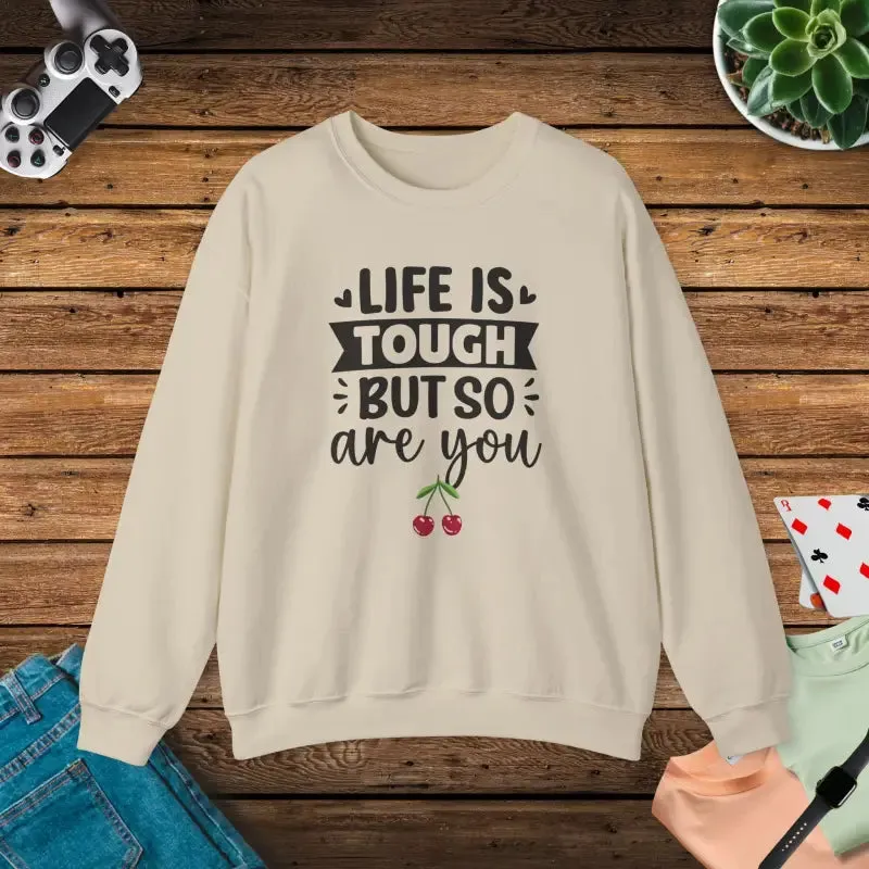 Tough Spirit Heavy Blend Crewneck Sweatshirt