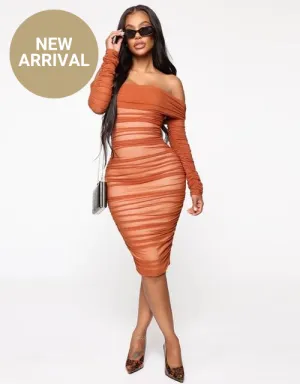 Trendy Double Layer Mesh Party Off The Shoulder Dress