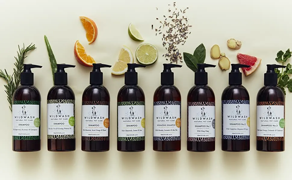 WildWash Pro Shampoo for Sensitive Coats, Puppies and Kittens